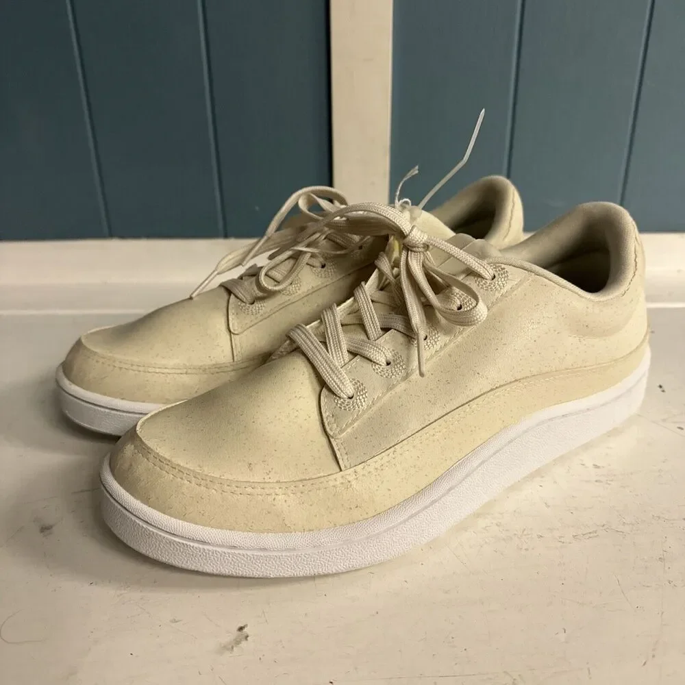ALLBIRDS Women's Size‎ 9 Plant Pacers Natural White (Blizzard Sole) *READ